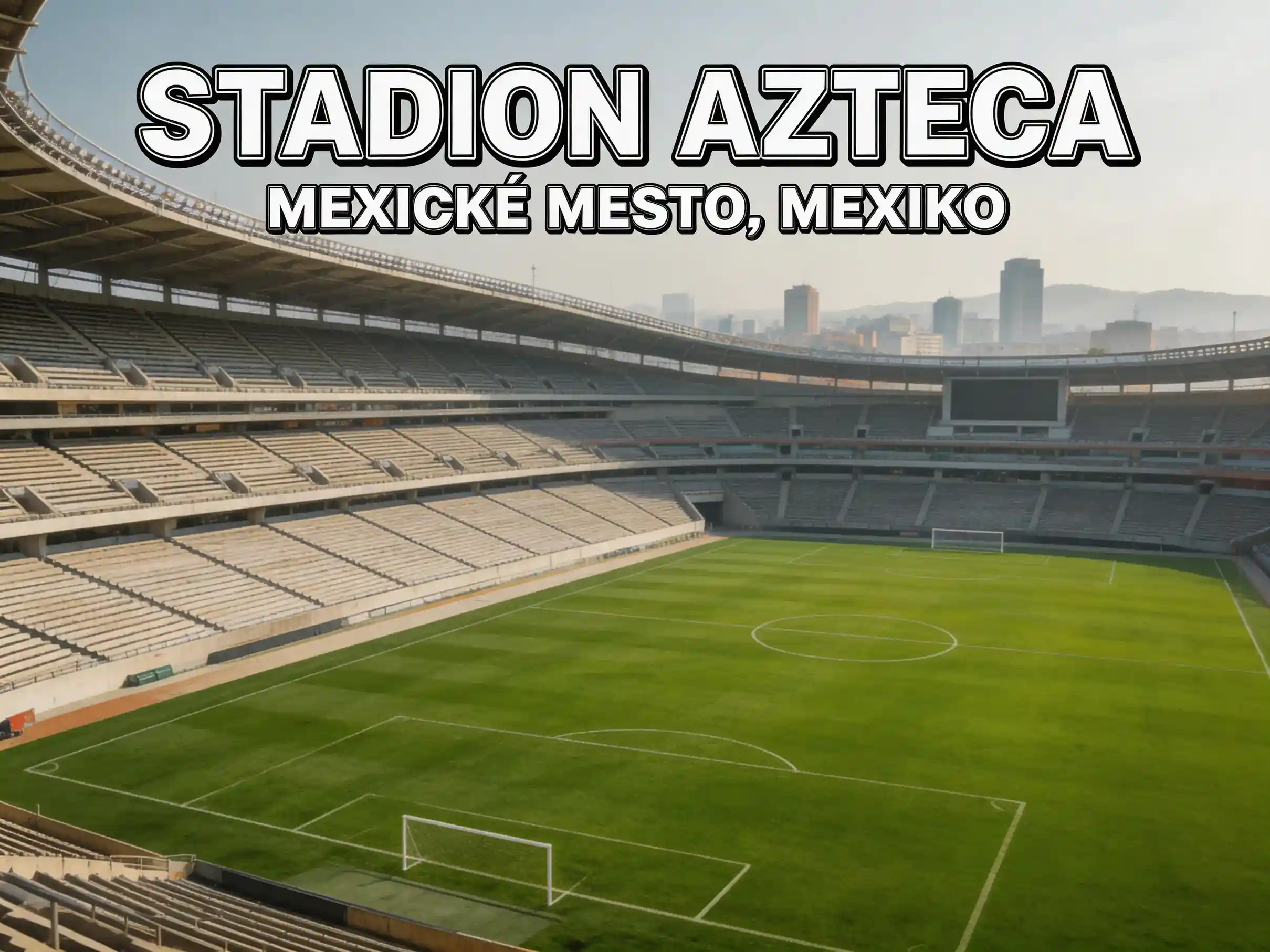 Estadio Azteca v Mexiku, dejisko otvorenia MS 2026
