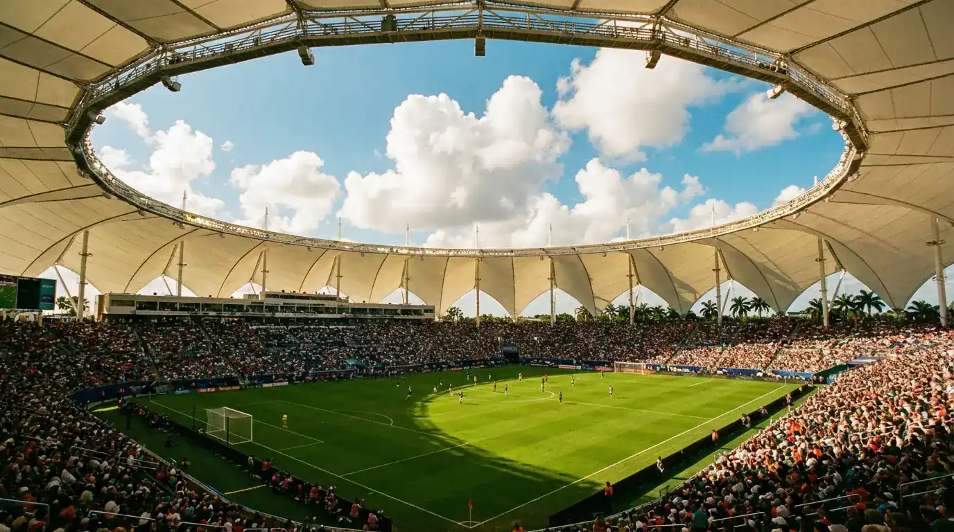 Hard Rock Stadium v Miami na MS 2026