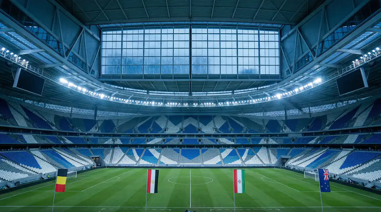 Skupina G MS 2026 s Belgickom, Egyptom, Iránom a Novým Zélandom