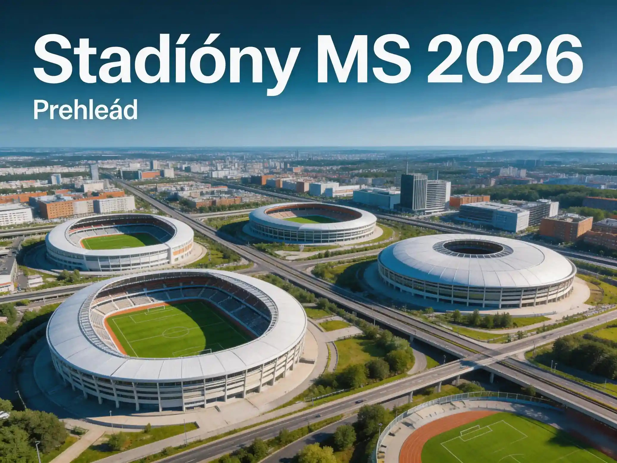 Prehľad všetkých 16 štadiónov MS 2026 v USA, Mexiku a Kanade